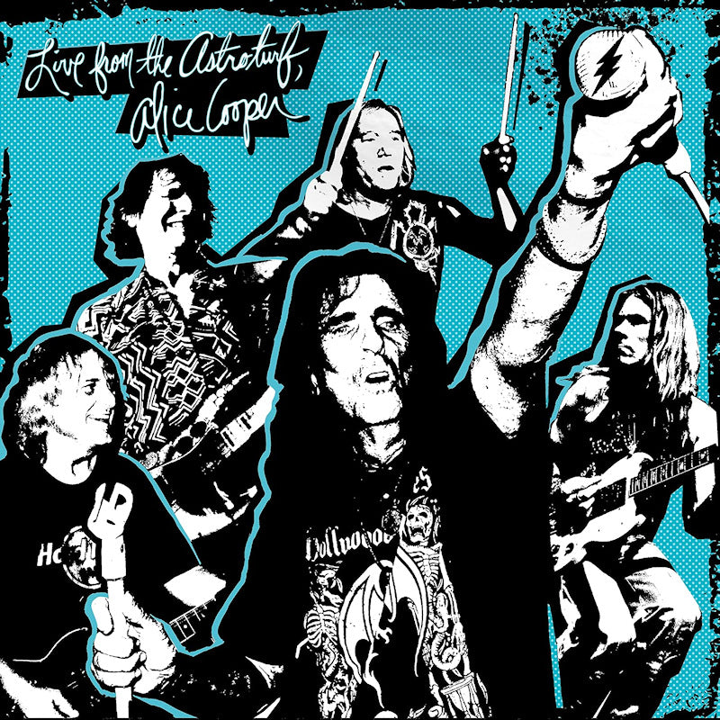 Alice Cooper - Live from the astroturf (.. Astroturf / Curacao Coloured / Lp + Dvd, Coloured Vinyl LP)