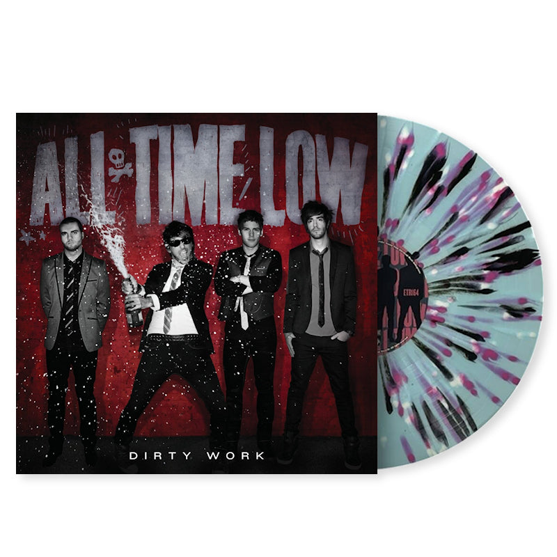 All Time Low - Dirty work (Blue With Splatter, Coloured Vinyl, Limited Edition LP)