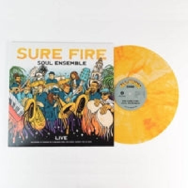 Sure Fire Soul Ensemble - Live at panama 66 (.. Panama 66 /Clear Orange Swirl, Coloured Vinyl LP)