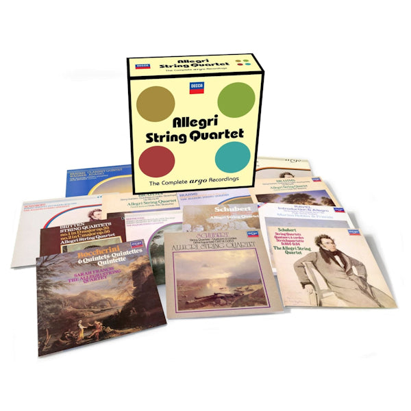 Allegri String Quartet - The Complete Argo Recordings (.. Recordings / Works By Schubert/Brahms/Beethoven/A.O. CD)
