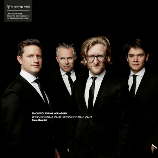 Alma Quartet - Korngold: string quartet no. 2, op. 26 / string quartet no. 3, op. 34 (Direct-To-Disc Recording LP)