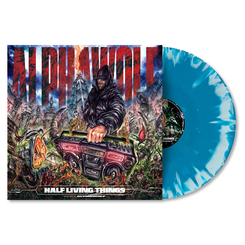 Alpha Wolf - Half living things (Dark Blue Blue, Coloured Vinyl LP)