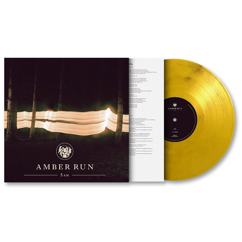 Amber Run - 5am (Yellow 180g, High Quality, Insert, Coloured Vinyl, Anniversary Edition LP)
