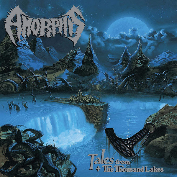 Amorphis - Tales from the thousand lakes (.. the Thousand Lakes / Clear With Blue Marble Vinyl, Transparent, Coloured Vinyl LP)