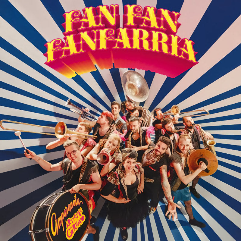 Amparanoia Y Artistas Del Gremio - Fan fan fanfarria (Blue, Coloured Vinyl LP)