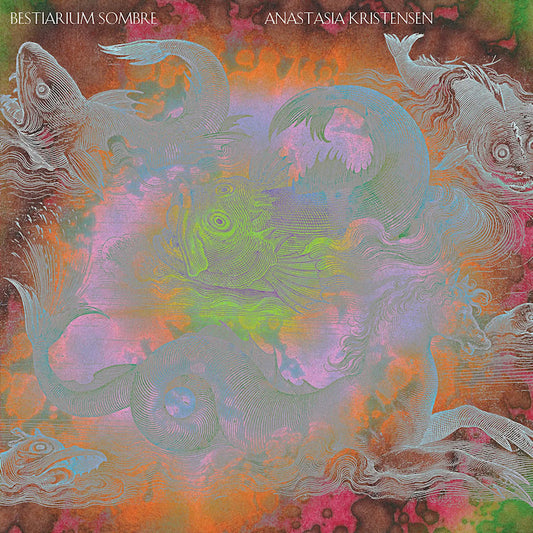 Anastasia Kristensen - Bestiarium sombre (transparent yellow marble vinyl) (Transparent, Coloured Vinyl LP)