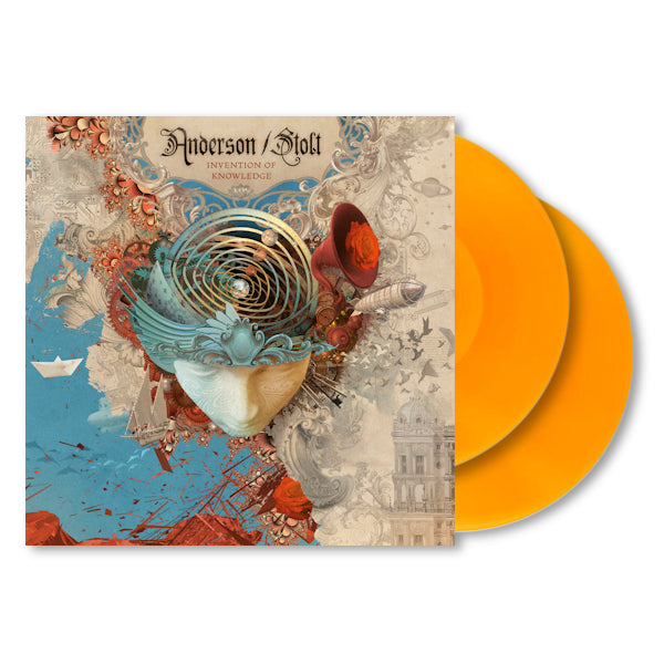 Anderson/Stolt - Invention of knowledge (2023 remix) (.. Knowledge (2023 Remix) / 180gr. Transparent Orange, High Quality, Transparent, Coloured Vinyl LP)