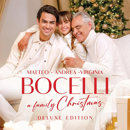 Matteo. Andrea, Virginia Bocelli - A family christmas -deluxe edition- (.. Christmas LP)
