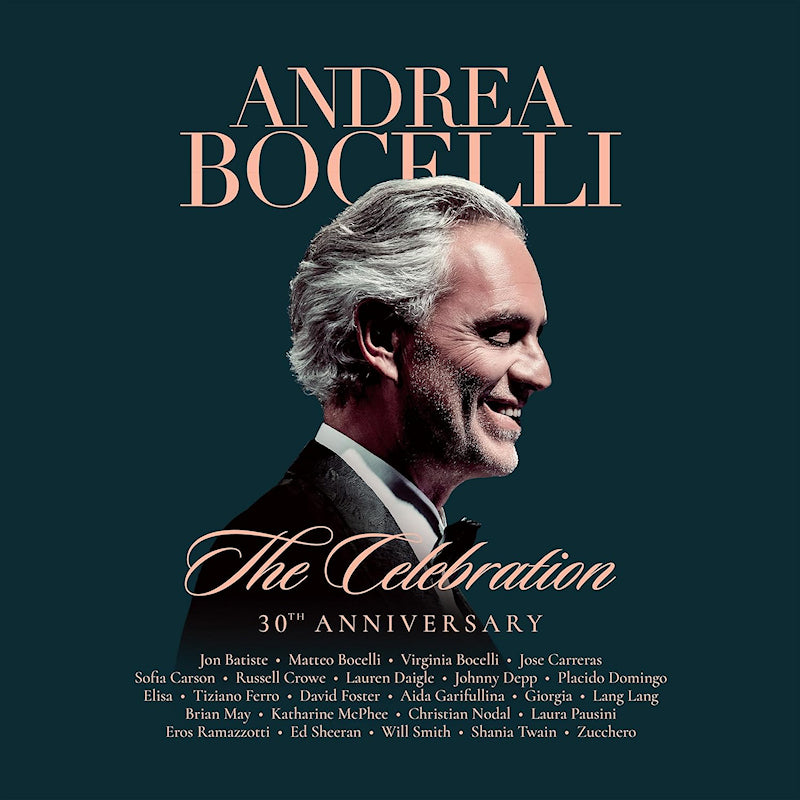 Andrea Bocelli - The celebration 30th anniversary (Deluxe Edition Blu Ray disc music)