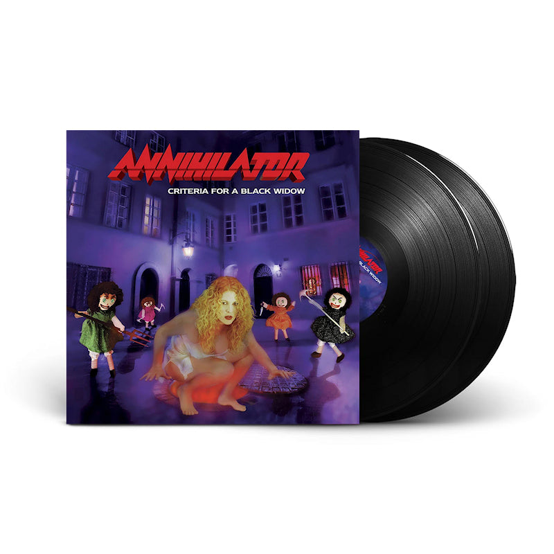 Annihilator - Criteria for a black widow (High Quality, 45 Rpm, Gatefold Sleeve, Reissue, Remastered LP)