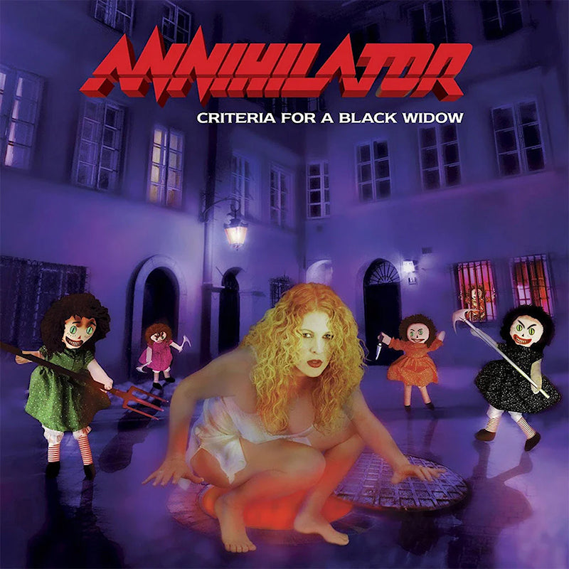 Annihilator - Criteria for a black widow (High Quality, 45 Rpm, Gatefold Sleeve, Reissue, Remastered LP)