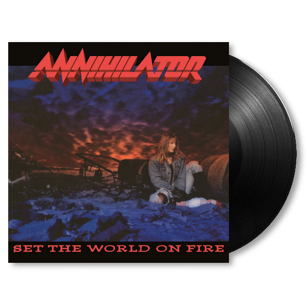 Annihilator - Set the world on fire (180gr./Insert/Ft. "Knight Jumps Queen"/Black Vinyl, High Quality LP)