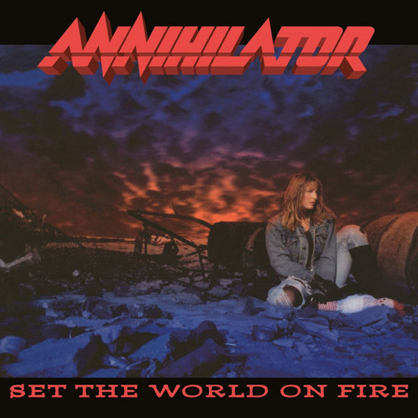 Annihilator - Set the world on fire (180gr./Insert/Ft. "Knight Jumps Queen"/Black Vinyl, High Quality LP)