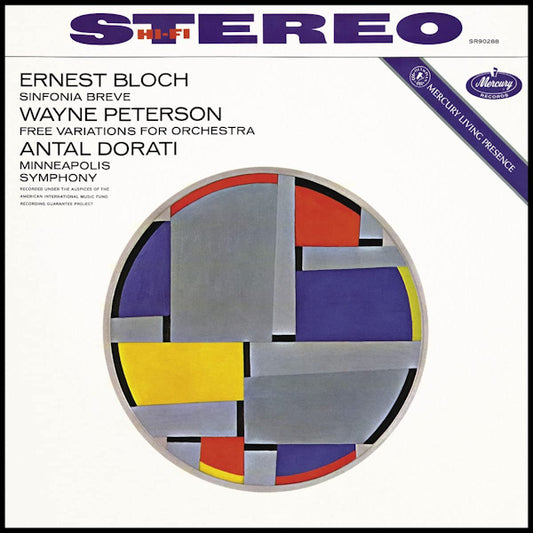 Antal Dorati / Minneapolis Symphony - Sinfonia breve / free variations for orchestra (.. Sacra / and Works By Peterson / 180gr., Limited Edition LP)