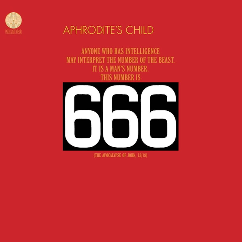 Aphrodite's Child - 666 (the apocalypse of john, 13/18) (180g, High Quality, Reissue LP)