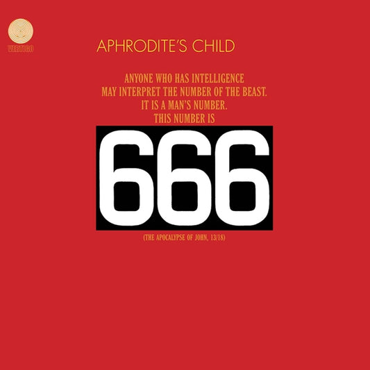 Aphrodite's Child - 666 (the apocalypse of john, 13/18) (180g, High Quality, Reissue LP)
