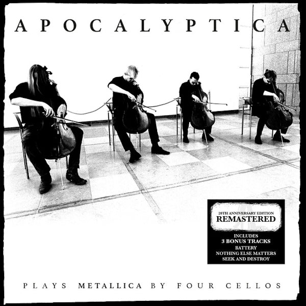 Apocalyptica - Plays metallica by four cellos -20th anniversary edition- (20th Anniversary Edition, Anniversary Edition, Remastered CD)