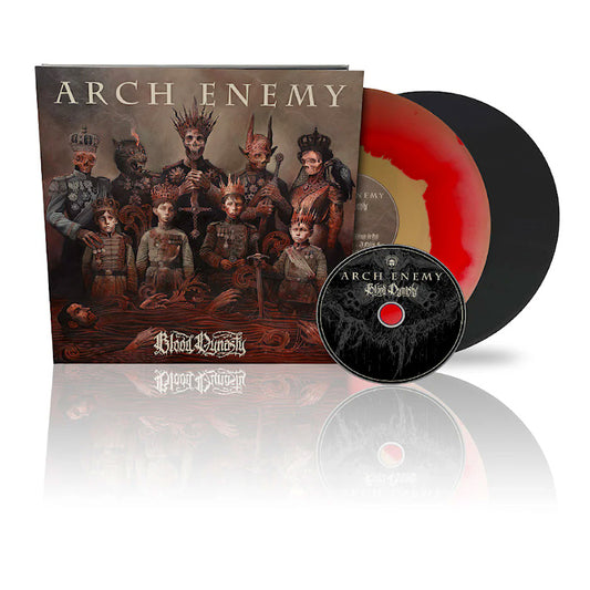 Arch Enemy - Blood dynasty (180g Art Print Artbook Booklet, High Quality, Insert, Coloured Vinyl, Limited Edition, Deluxe Edition LP)