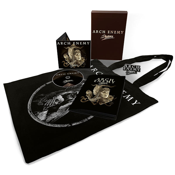 Arch Enemy - Deceivers (Incl. Tote Bag & Metal Pin, Clamshell Box, Limited Edition, Deluxe Edition, Box Set CD)