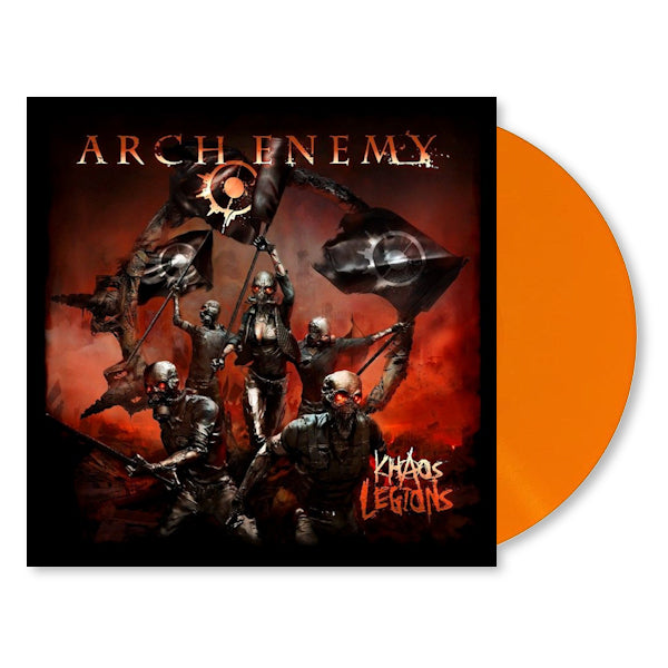 Arch Enemy - Khaos legions (re-issue 2023) (180gr. Orange Vinyl Incl. 2pg. Lp-Insert, High Quality, Coloured Vinyl LP)