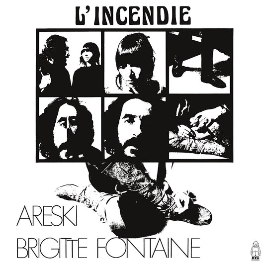 Areski & Brigitte Fontaine - L'incendie (180gr. White Vinyl, Coloured Vinyl, High Quality, Deluxe Edition, Limited Edition, Gatefold Sleeve LP)