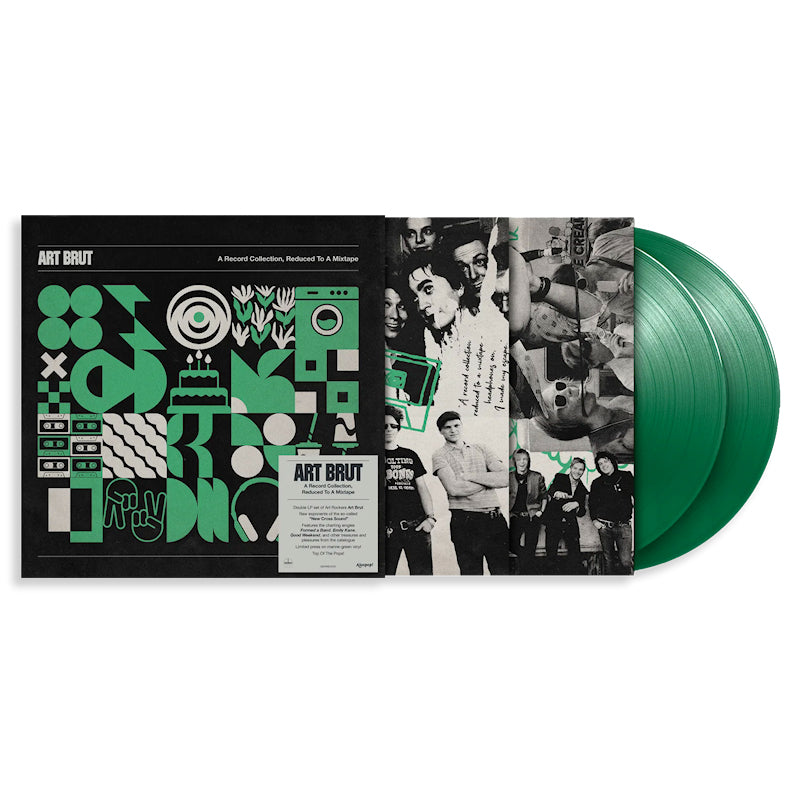 Art Brut - A record collection, reduced to a mixtape (Green, Coloured Vinyl LP)