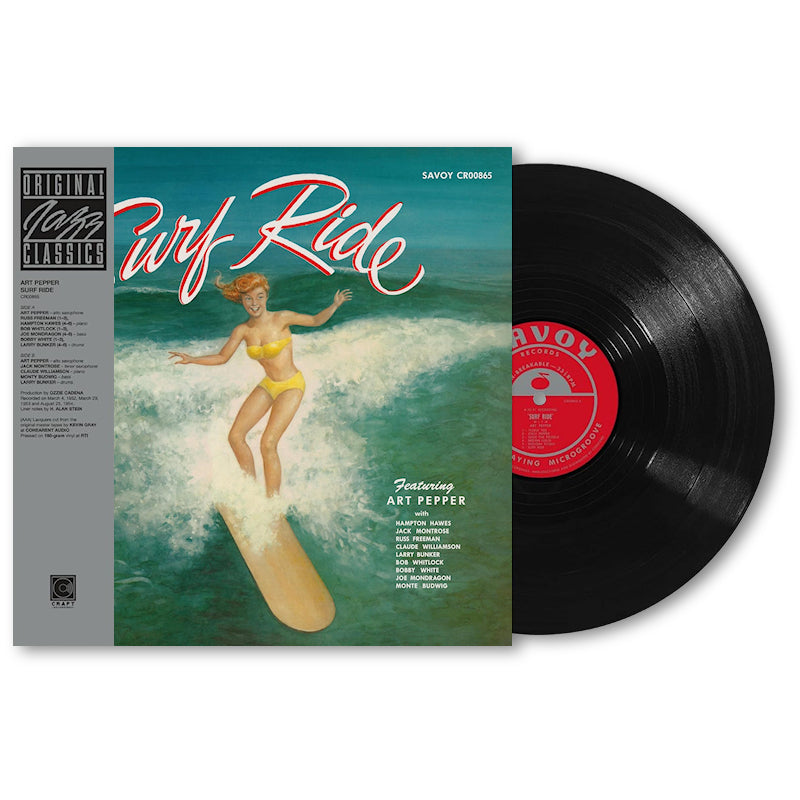 Art Pepper - Surf ride (High Quality, Remastered LP)