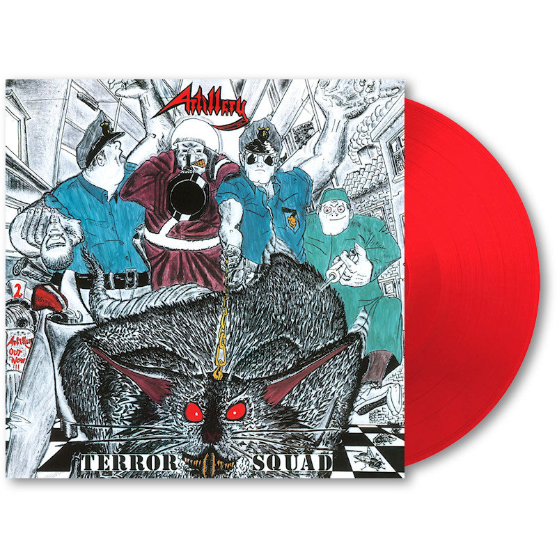 Artillery - Terror squad (High Quality, Transparent, Coloured Vinyl, Insert, Limited Edition LP)