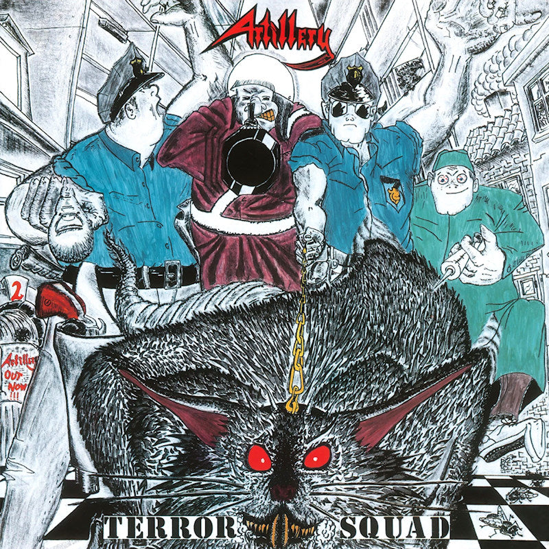Artillery - Terror squad (High Quality, Transparent, Coloured Vinyl, Insert, Limited Edition LP)