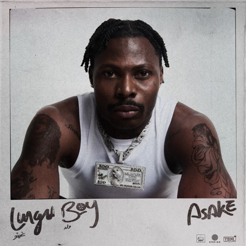 Asake - Lungu boy (smoky clear vinyl) (Clear, Coloured Vinyl LP)