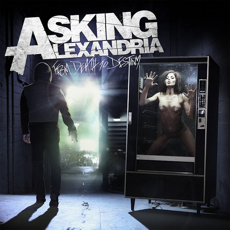 Asking Alexandria - From death to destiny (.. To Destiny / Ultra Clear/Multicolour Splatter Vinyl, Transparent, Coloured Vinyl, Gatefold Sleeve LP)