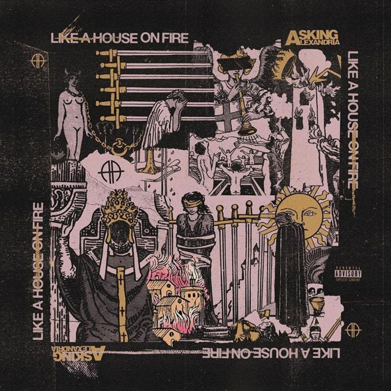 Asking Alexandria - Like a house on fire (LP)