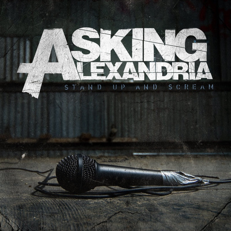Asking Alexandria - Stand up and scream (.. Scream / Clear With Blue Splatter Vinyl, Transparent, Coloured Vinyl, Limited Edition LP)