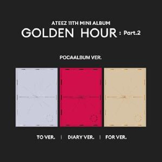 Ateez - Golden hour: part.2 (Poca: Photo Card(S) Sticker(S), Kit Album accessoires)