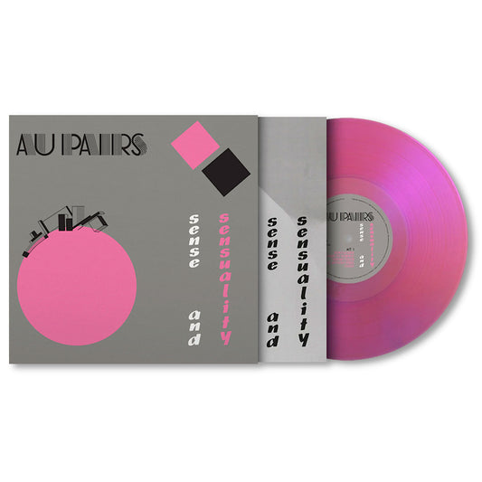 Au Pairs - Sense and sensuality (Magenta 180g, High Quality, Insert, Coloured Vinyl, Limited Edition LP)