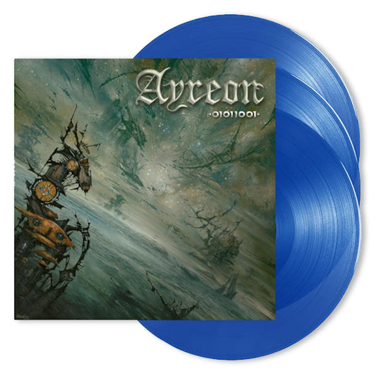 Ayreon - 01011001 (Transparent Blue Vinyl / Trifold Packaging, Transparent, Coloured Vinyl, Gatefold Sleeve LP)