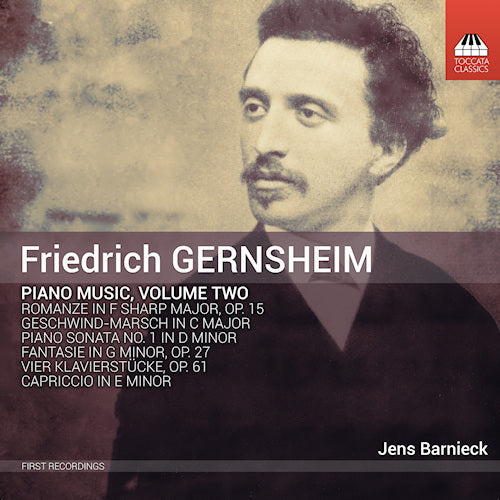 Jens Barnieck - Gernsheim: piano music volume two (CD)