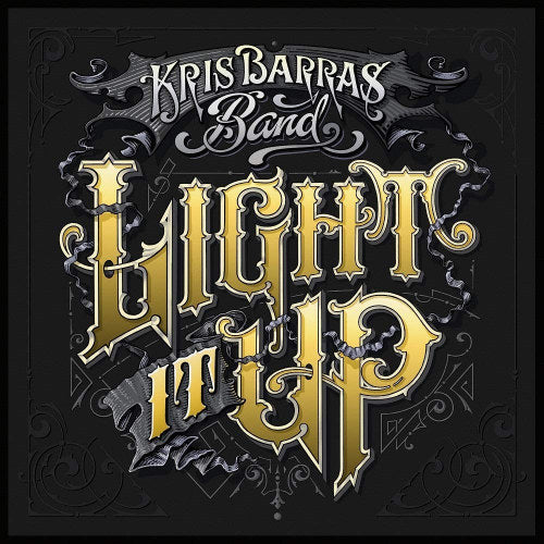 Kris Barras -band- - Light it up (Gold Coloured Vinyl / 180gr., Coloured Vinyl, High Quality, Download Code LP)