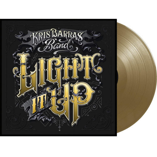 Kris Barras -band- - Light it up (Gold Coloured Vinyl / 180gr., Coloured Vinyl, High Quality, Download Code LP)