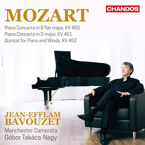 Wolfgang Amadeus Mozart - Piano concertos vol.3 (Jean-Efflam Bavouzet/Gabor Takacs-Nagy/Manchester Camer CD)