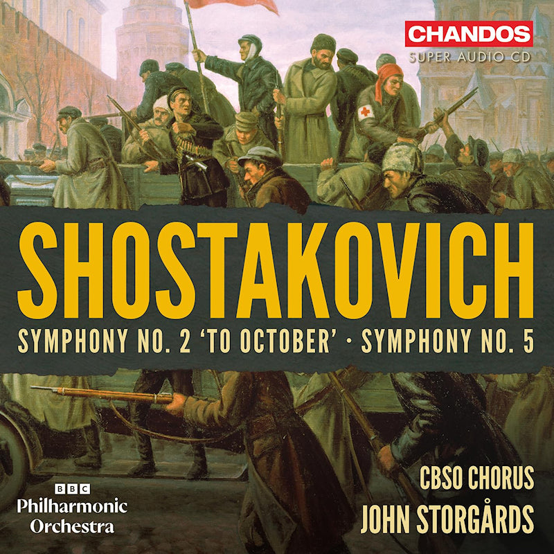Bbc Philharmonic Orchestra & John Storgards - Shostakovich: symphony no. 2 (Super Audio CD CD)