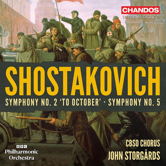 Bbc Philharmonic Orchestra & John Storgards - Shostakovich: symphony no. 2 (Super Audio CD CD)