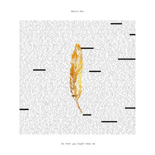 Bear's Den - So that you might hear me (LP)