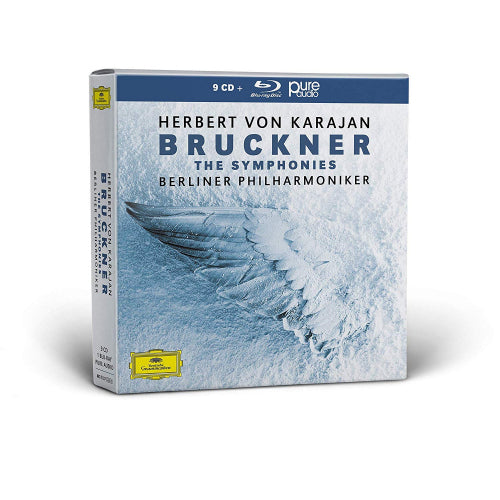 Anton Bruckner - 9 symphonies (Berliner Philh./Herbert von Karajan / 9cd+1br-Audio CD)