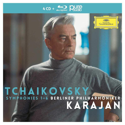 Herbert Von Karajan Berliner Philharmoniker - Tchaikovsky - the symphonies (Berliner Philh./Herbert von Karajan / 4cd+1br-Audio CD + Blu-ray Audio)