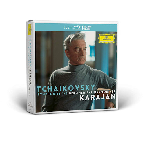 Herbert Von Karajan Berliner Philharmoniker - Tchaikovsky - the symphonies (Berliner Philh./Herbert von Karajan / 4cd+1br-Audio CD + Blu-ray Audio)