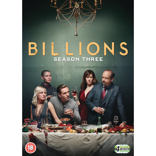 Tv Series - Billions - season 3 (Uk Version /Cast: Paul Giamatti, Damian Lewis DVD movie)