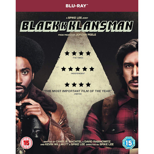 Movie - Blackkklansman (Uk Version /Cast: Topher Grace, Adam Driver blu ray movie)