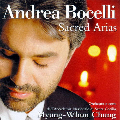 Bocelli, Andrea - Sacred Arias (Ave Maria/Silent Night/Panis Angelicus/Der Engel/Sancta CD)