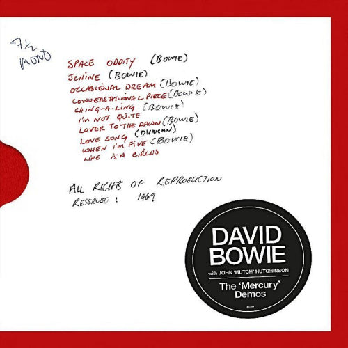 David Bowie - Mercury demos (1lp Box Set Ft. Previously Unreleased Recordings LP)